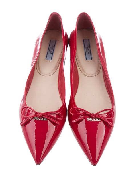 prada pointy toe flat|ladies Prada shoes.